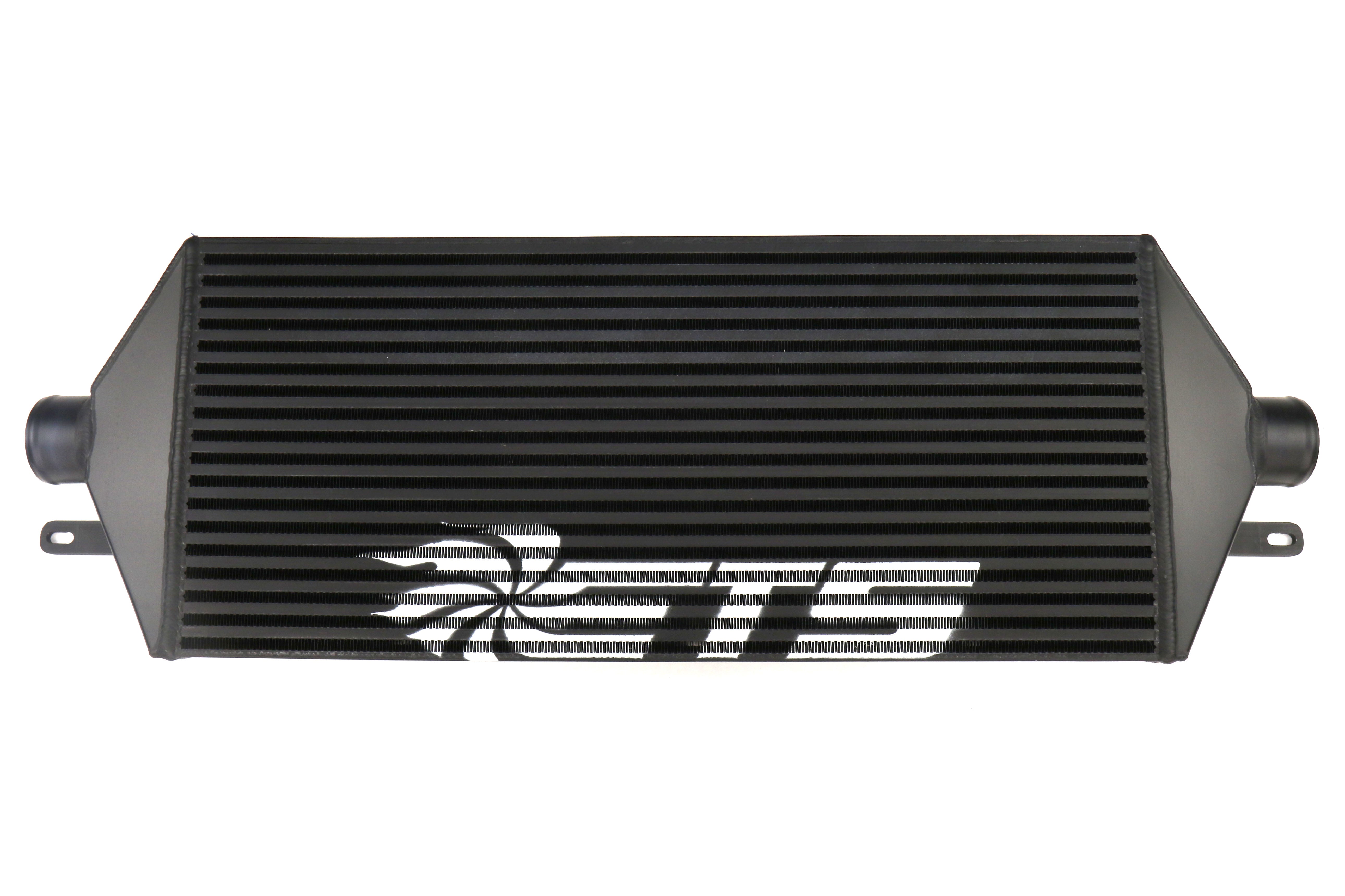 ETS Front Mount Intercooler Core 3in Black w/ White Logo - 2015-2021 Subaru STI